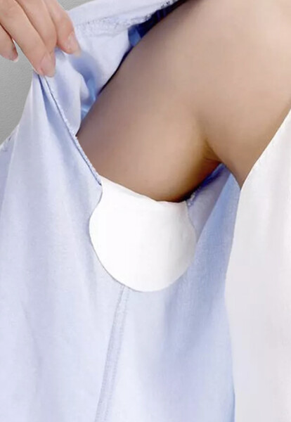 90 high-quality disposable underarm pads for protection against sweat stains and odor. These pads are suitable for one-time use and can be used with any clothing item. They are comfortable and easy to wear, and you can simply dispose of them after use. One package is sufficient for a month. Keep your clothing fresh and dry wherever you go with these disposable underarm pads.